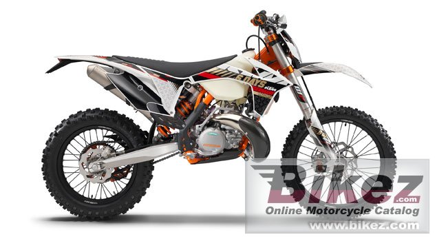 Big KTM 300 exc six days picture and wallpaper from Bikez.com